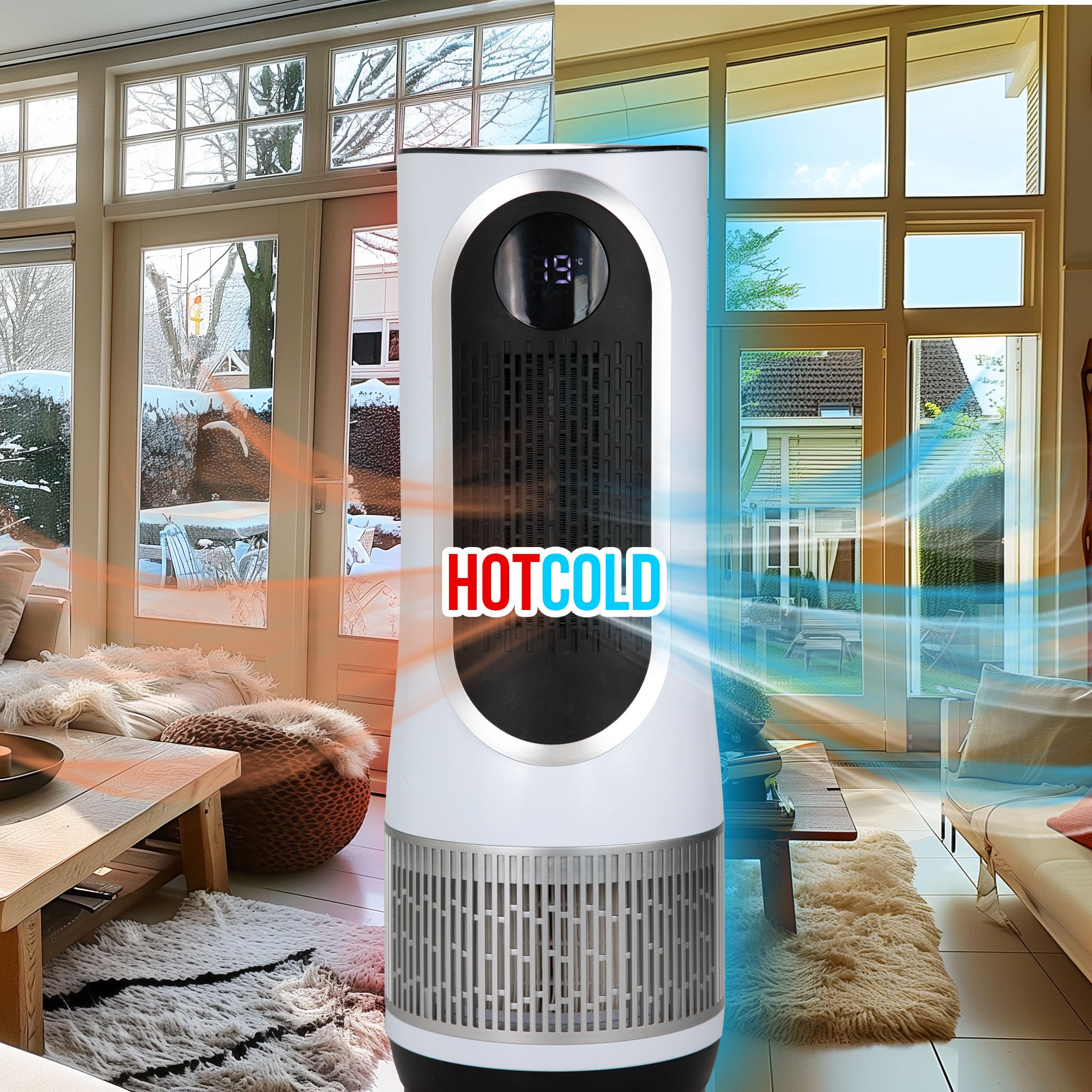 Sinji Luchtreiniger / Air Purifier – HEPA H13 Koolstoffilter – 220 m³/u, voor