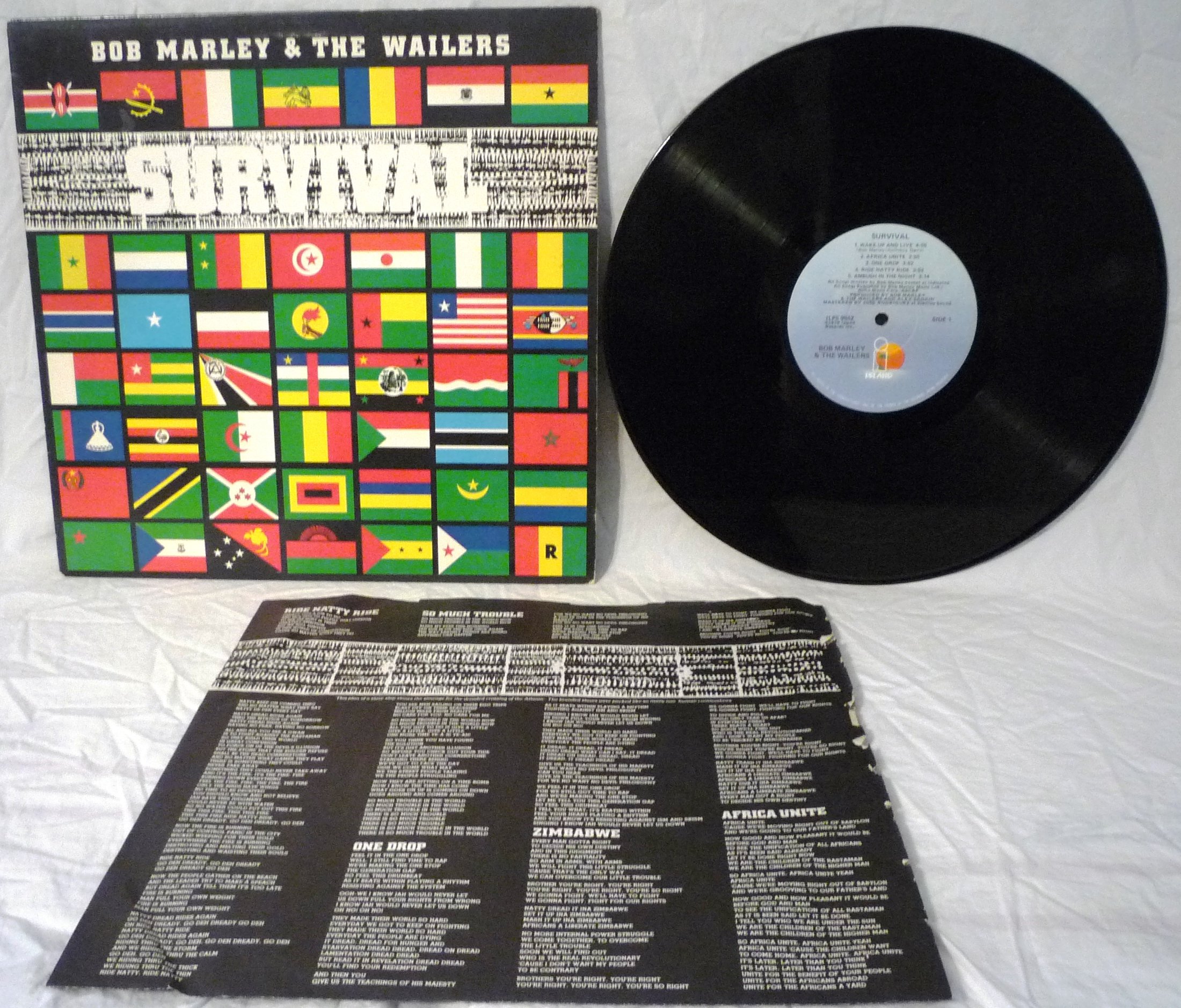 Amazon.com: Bob Marley/Bob Marley & the Wailers - Survival [LP