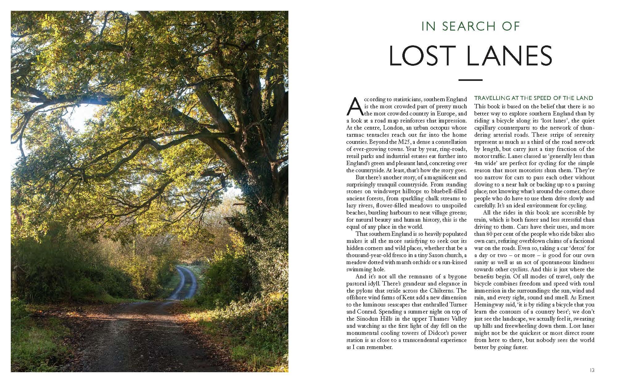 Lost Lanes Southern England: 36 Glorious Bike Rides in Southern England