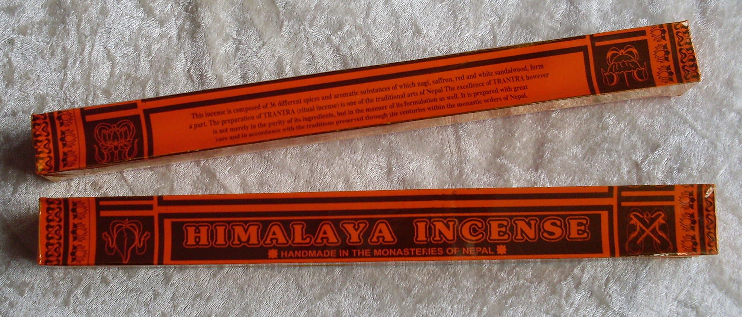 AROMATIC NEPALESE TIBETAN HIMALAYA HERBAL INCENSE JOSS STICKS - PACK OF 2