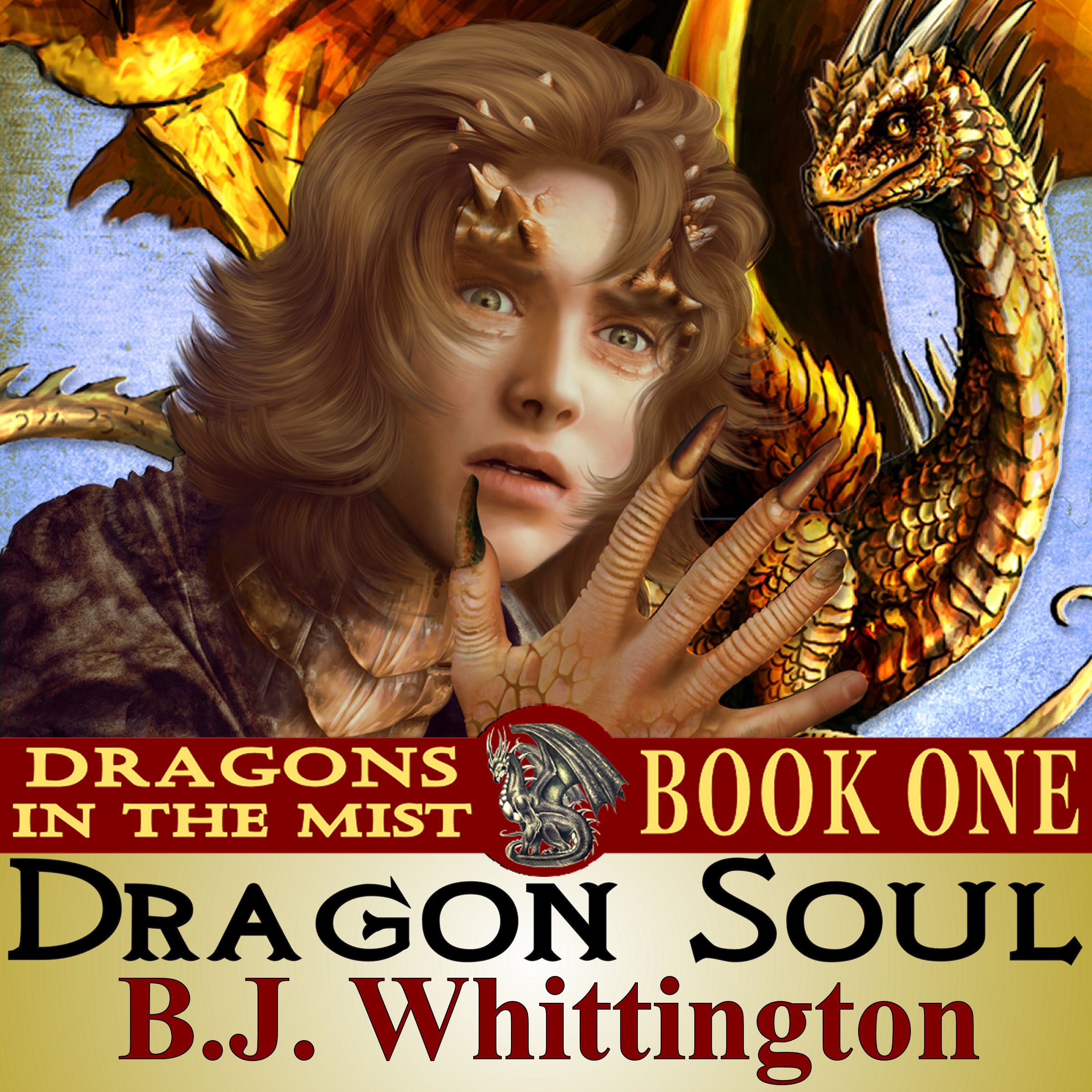Cover art for Dragon Soul: Dragons in the Mist, Book 1