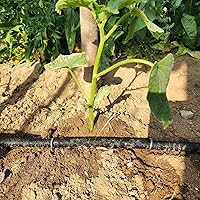 Vista 5 de Atlantic Manguera corta de remojo de 2 pies x 1/2 pulgadas, mangueras de agua para riego de cimientos, camas de jardín, jardín, césped y plantas