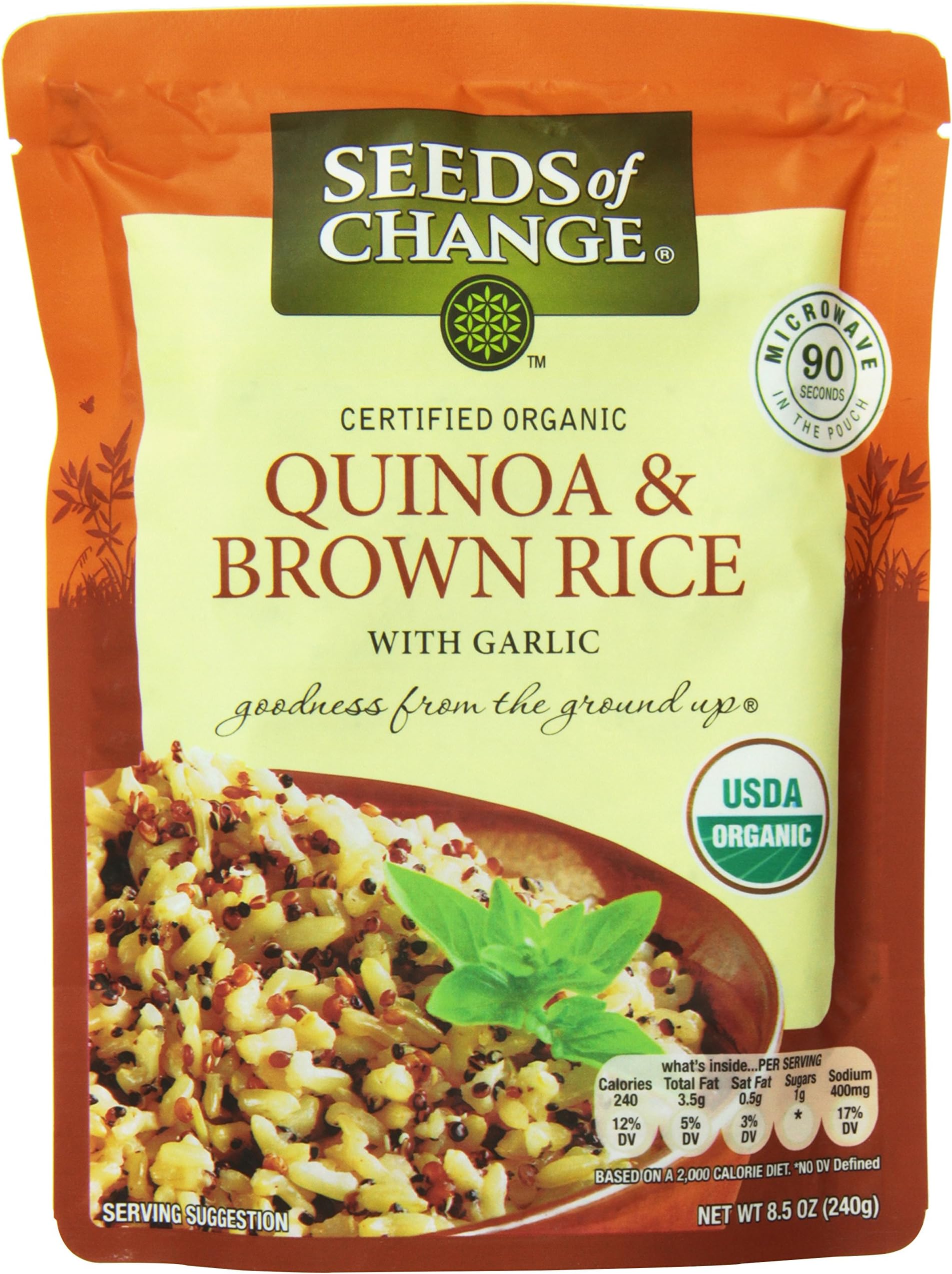 Seeds of Change Organic Quinoa and Brown Rice, 8.5 Ounce