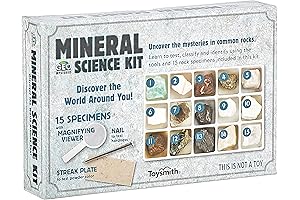 STEM Toy Mineral Science Kit Geology Rock Specimen for Young Geologists