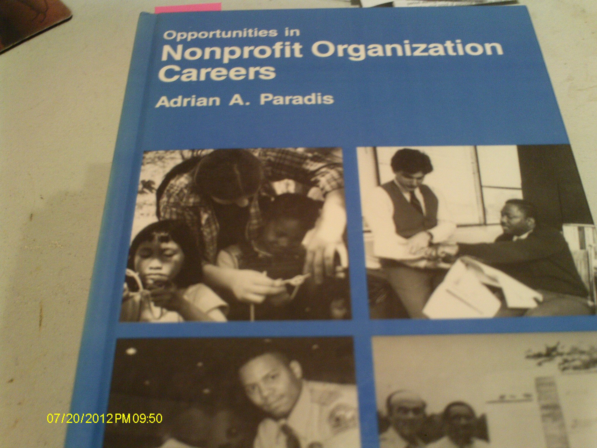 Buy Opportunities in Nonprofit Organization Careers (VGM opportunities series) — BookShops.in