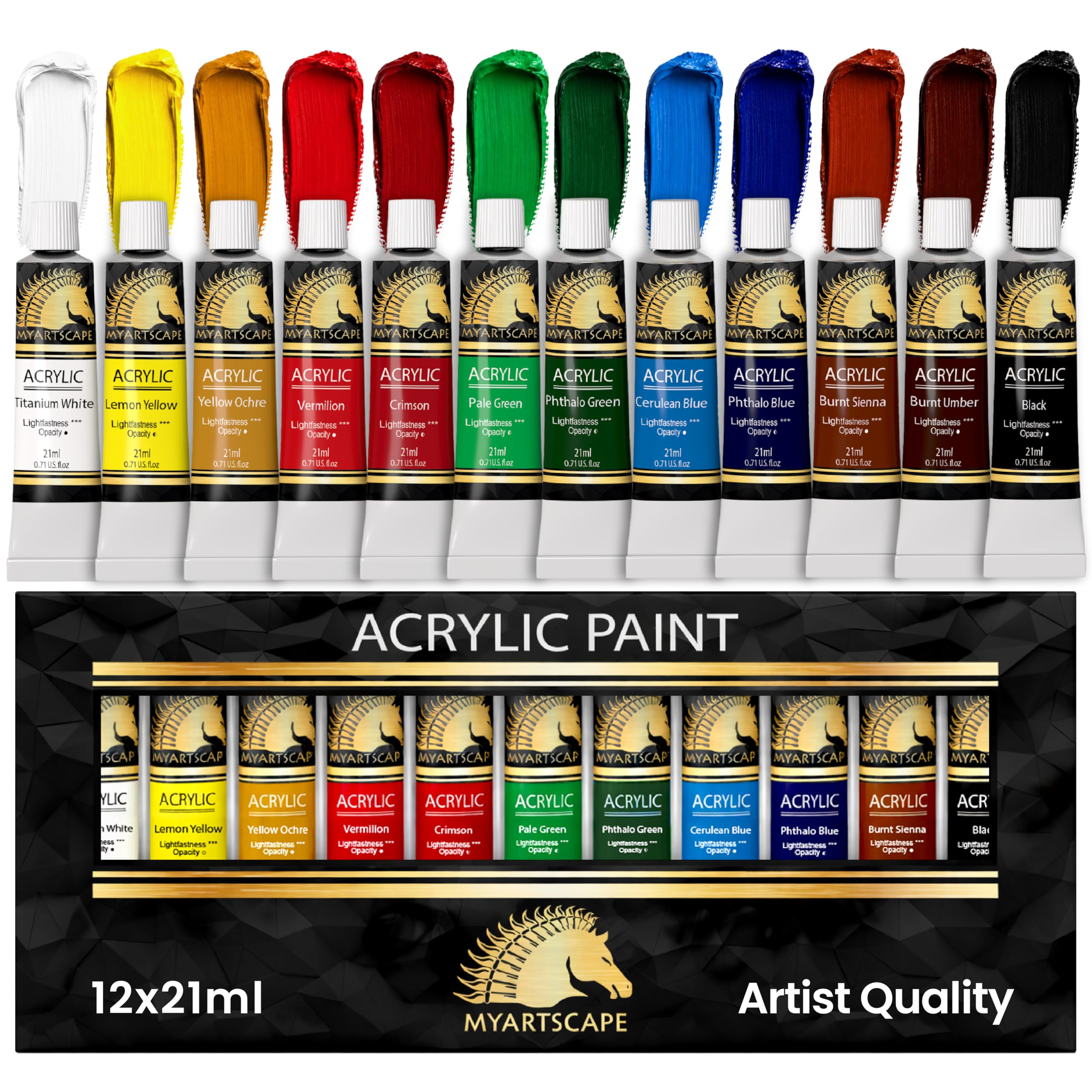 MyArtscape Heavy Body Acrylic Paint Set