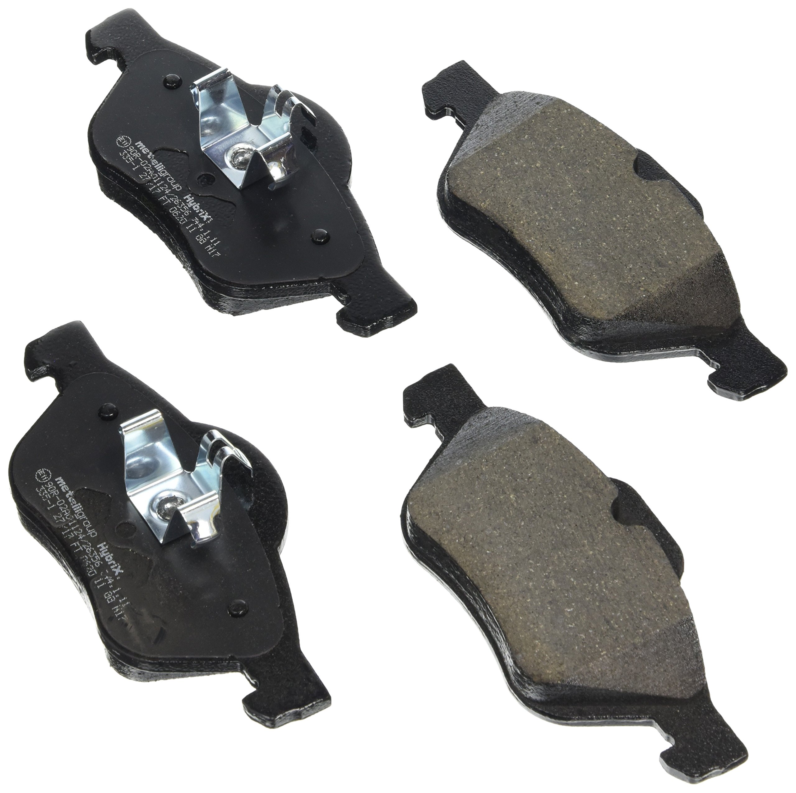 Metelligroup 22-0335-1 Bremsbeläge, Made In Italy, Ersatzteile Für Autos, Ece R90-Zertifiziert, Kupferfrei