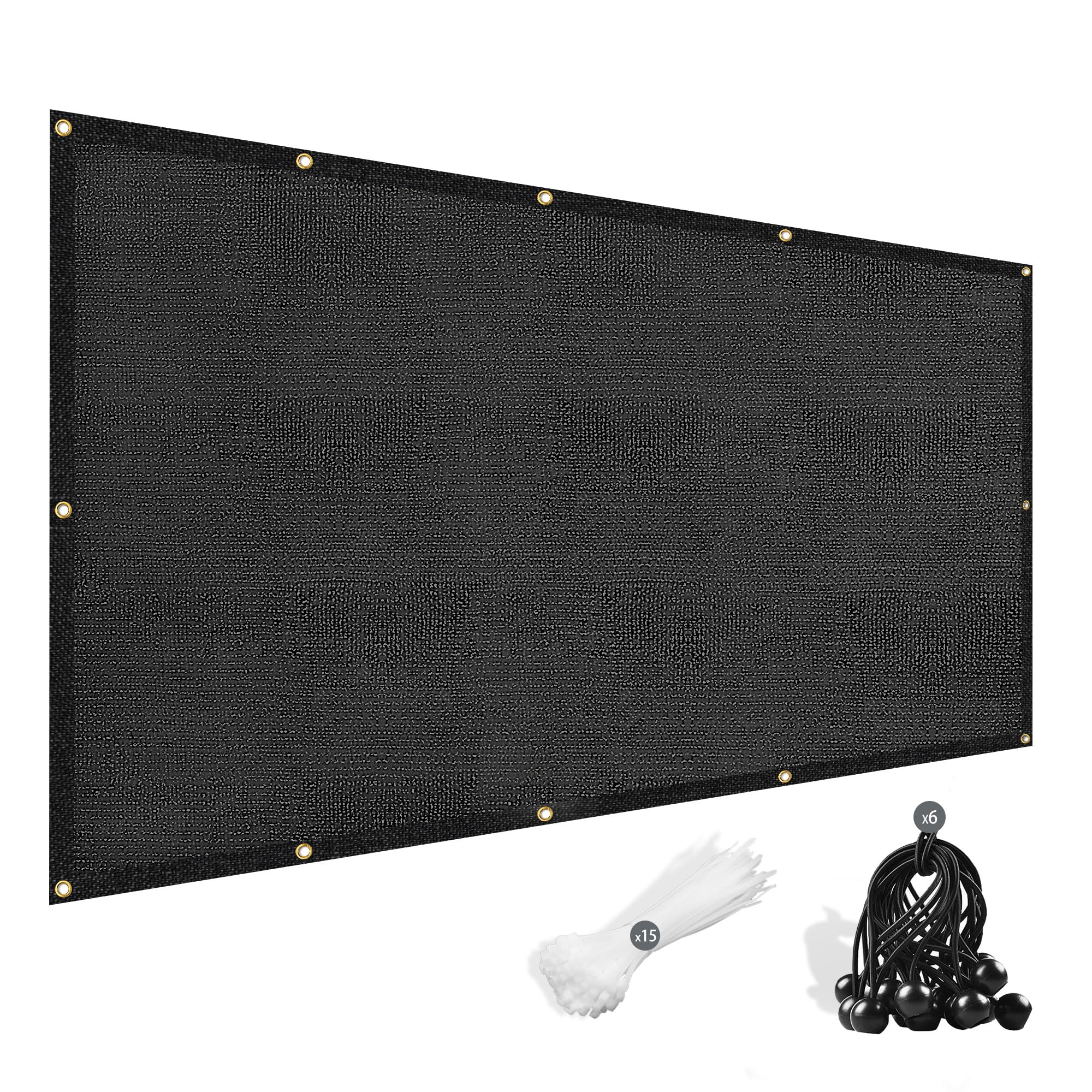 Photo 1 of FOTMISHU 6ftx8ft 90% Sunblock Shade Cloth