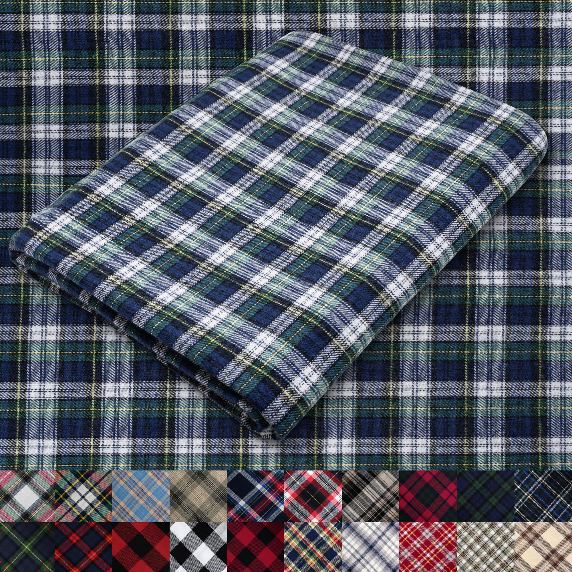 Pico Textiles Tartan Plaid Flannel