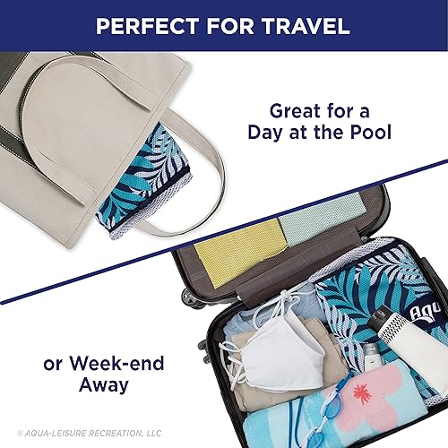 Miniatura 6 de Aqua - Deluxe Monterey - Flotador de alberca y hamaca de calidad de centro turístico 4 en 1, inflable, multiusos, para adultos