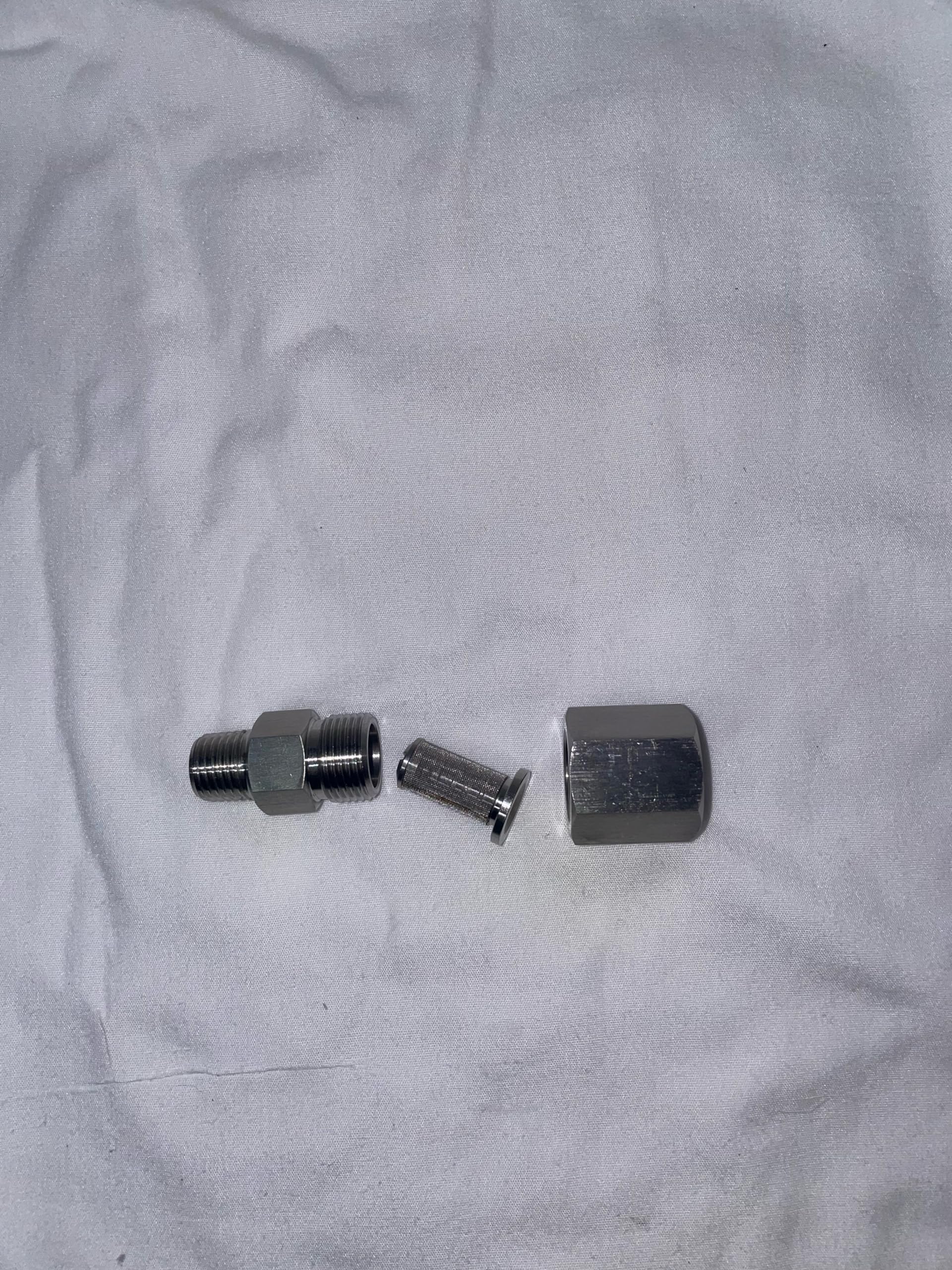 1/4 NPT Inline Filter Solution Line Carpet Cleaning (304 Stainless Steel)