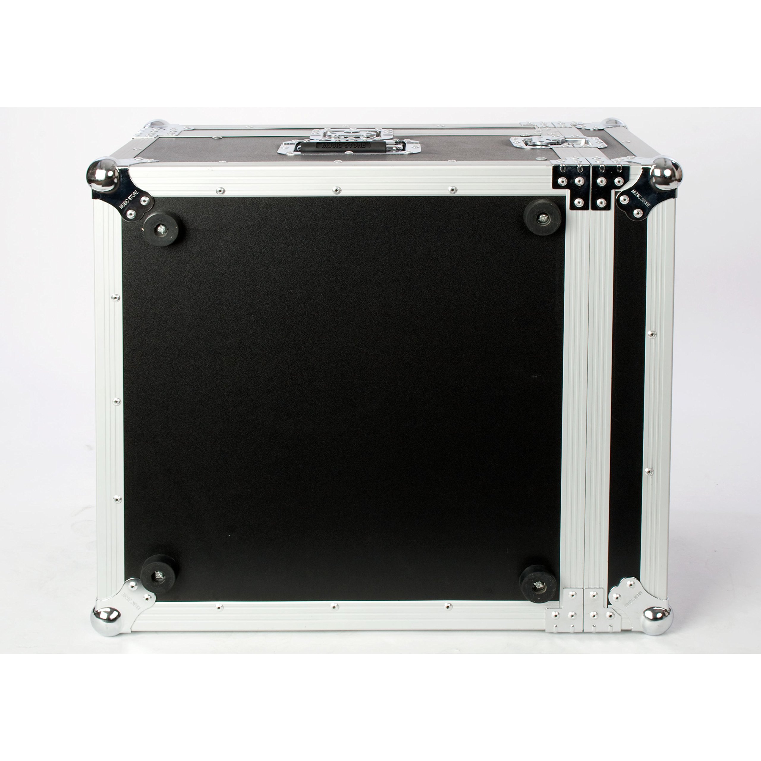 MUSIC STORE 19" Winkel Pro Case 10HE + 4HE mit Serviceklappe