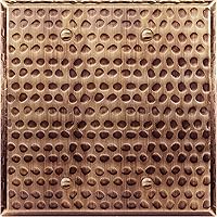 Vista 21 de LIDER Placa de pared de metal en blanco, cubierta de salida de acero inoxidable, resistente a la corrosión, tamaño mediano de 1 cuadrilla, 4.88 x