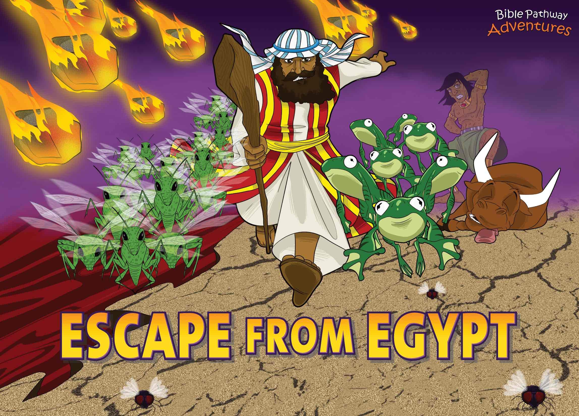 Escape from Egypt: Moses and the Ten Plagues (Defenders of the Faith)