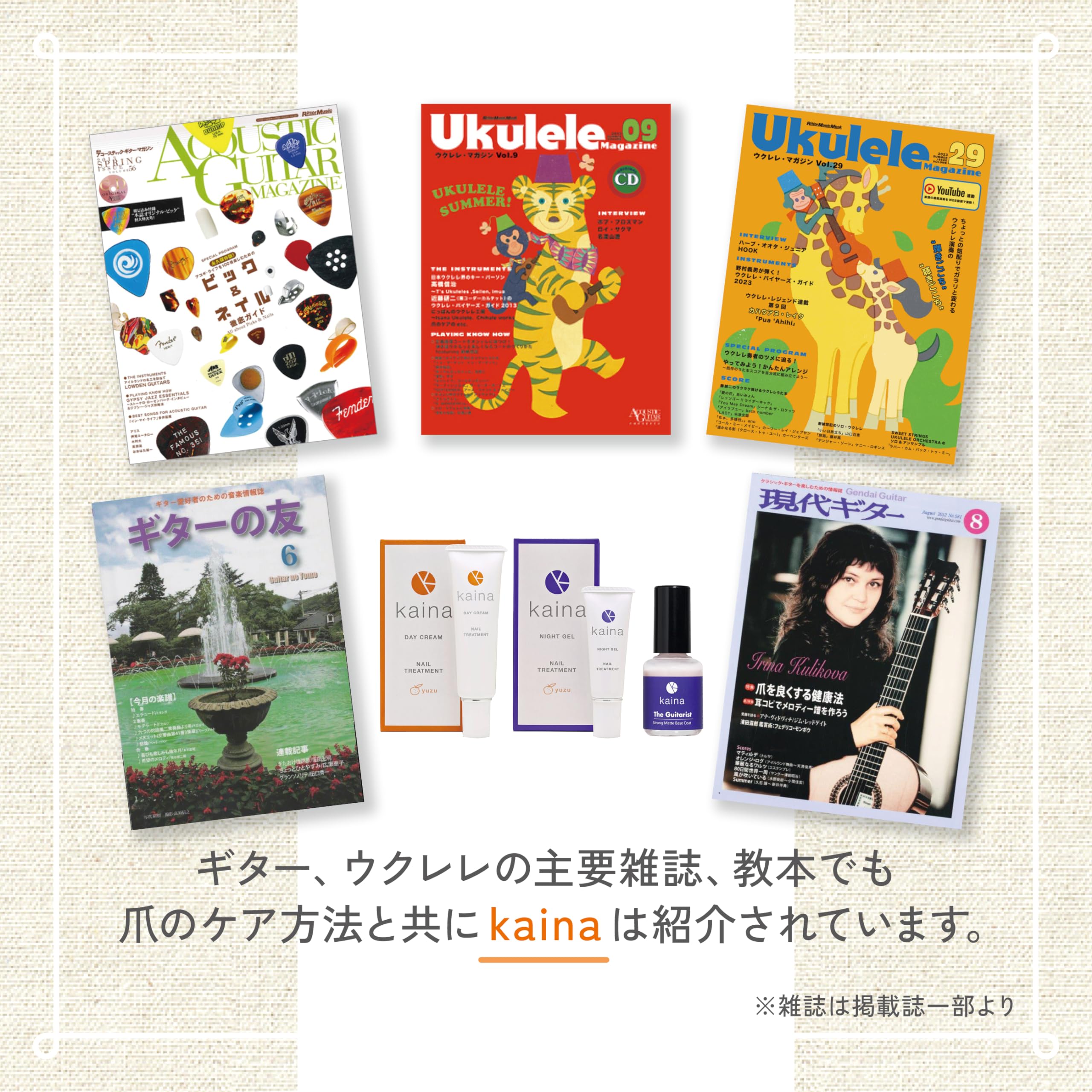 Amazon.co.jp: カイナ ザ・ギタリスト(BNK-004) 爪の補強剤 酸素を通し