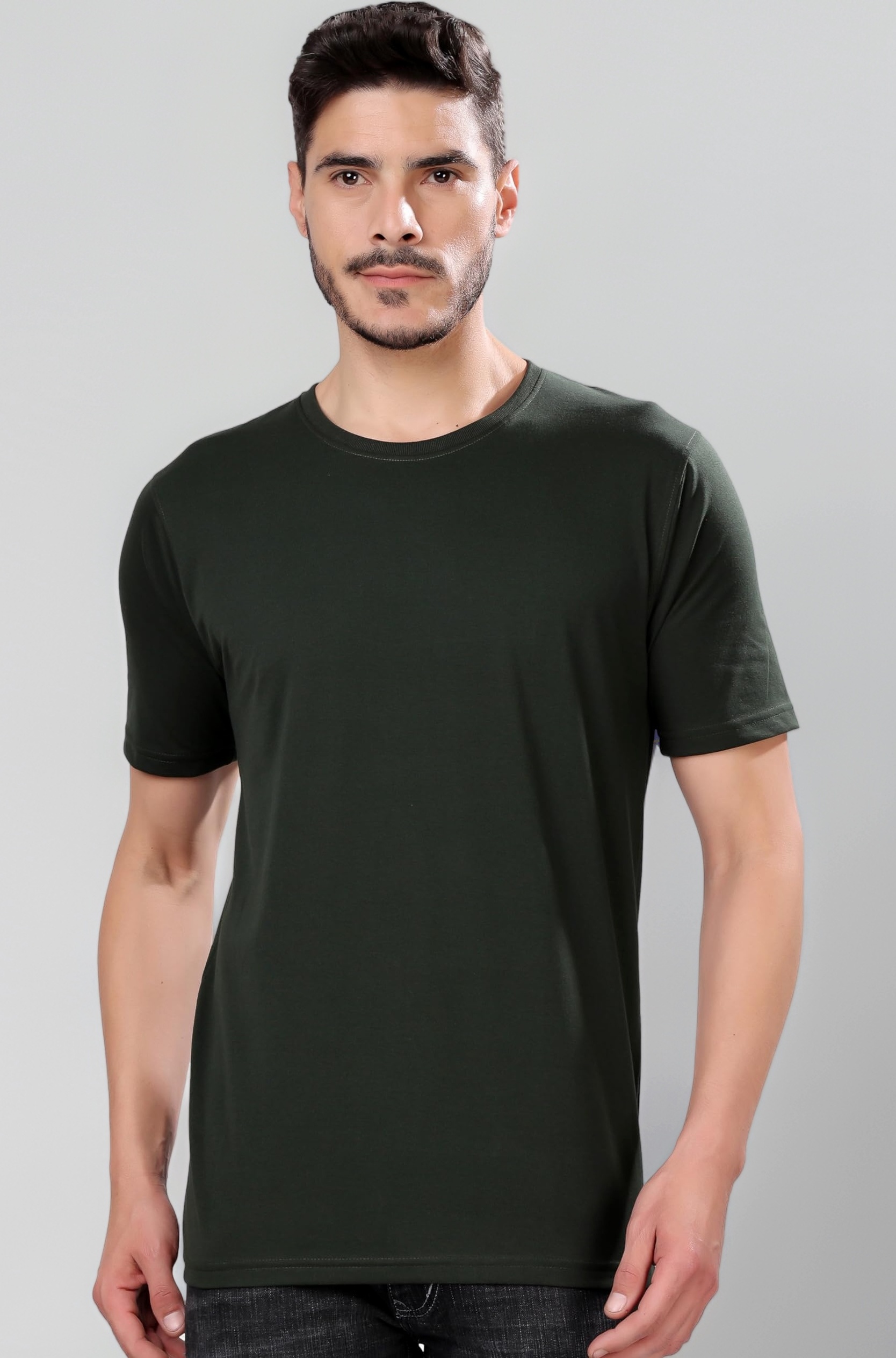 Men's Oversized Cotton T-Shirts Loose Fit Tee Unisex Short Sleeve Casual T-Shirts Tops