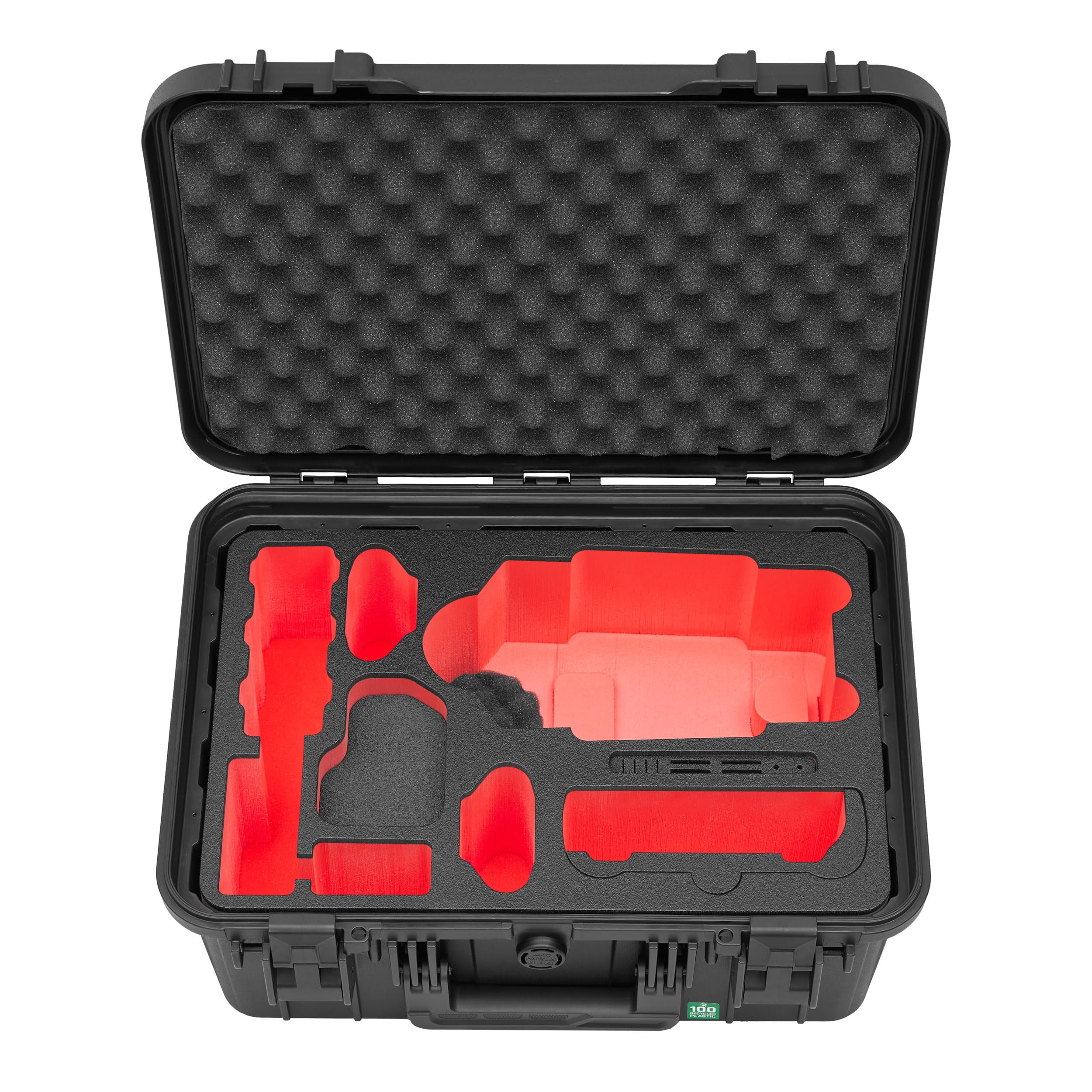 TOMcase Drohnenkoffer „Travel Edition” für DJI Mavic 4 Pro, Fly More/Creator Combo, mit RC2/RC Pro 2 – Hardcase, wasserdichter ECO Schutzkoffer – Made in Germany