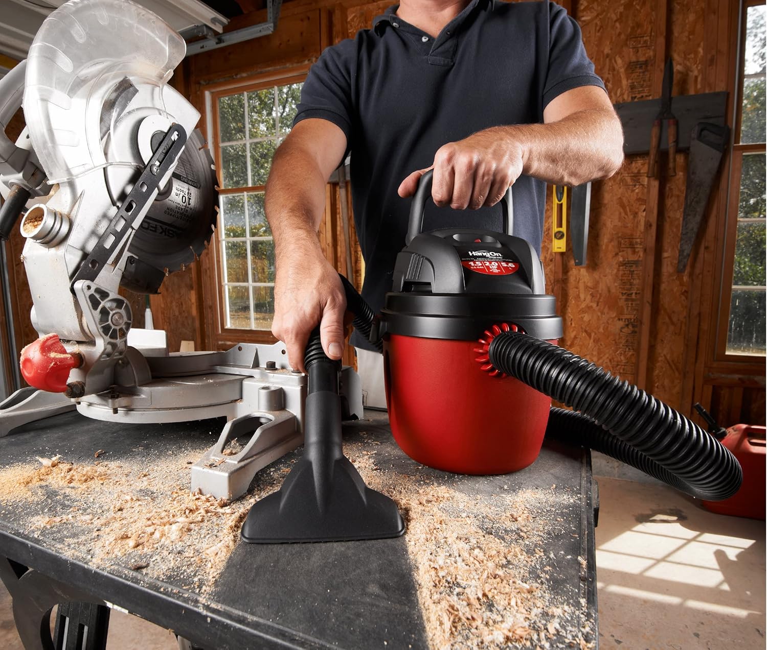 Shop-Vac 1.5 Gallon 2.0 Peak Wet Dry Vacuum 3-Piece Nozzle Kit