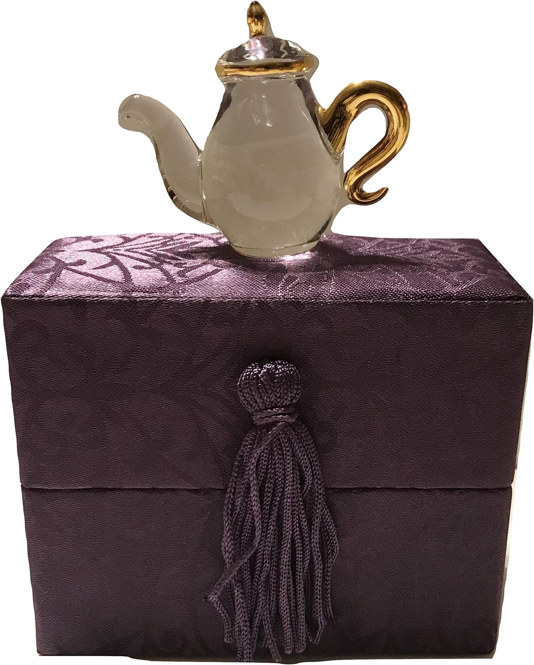 Messengers Sentiment Gift for a Stepdaughter with 24 Karat Gold, Teapot