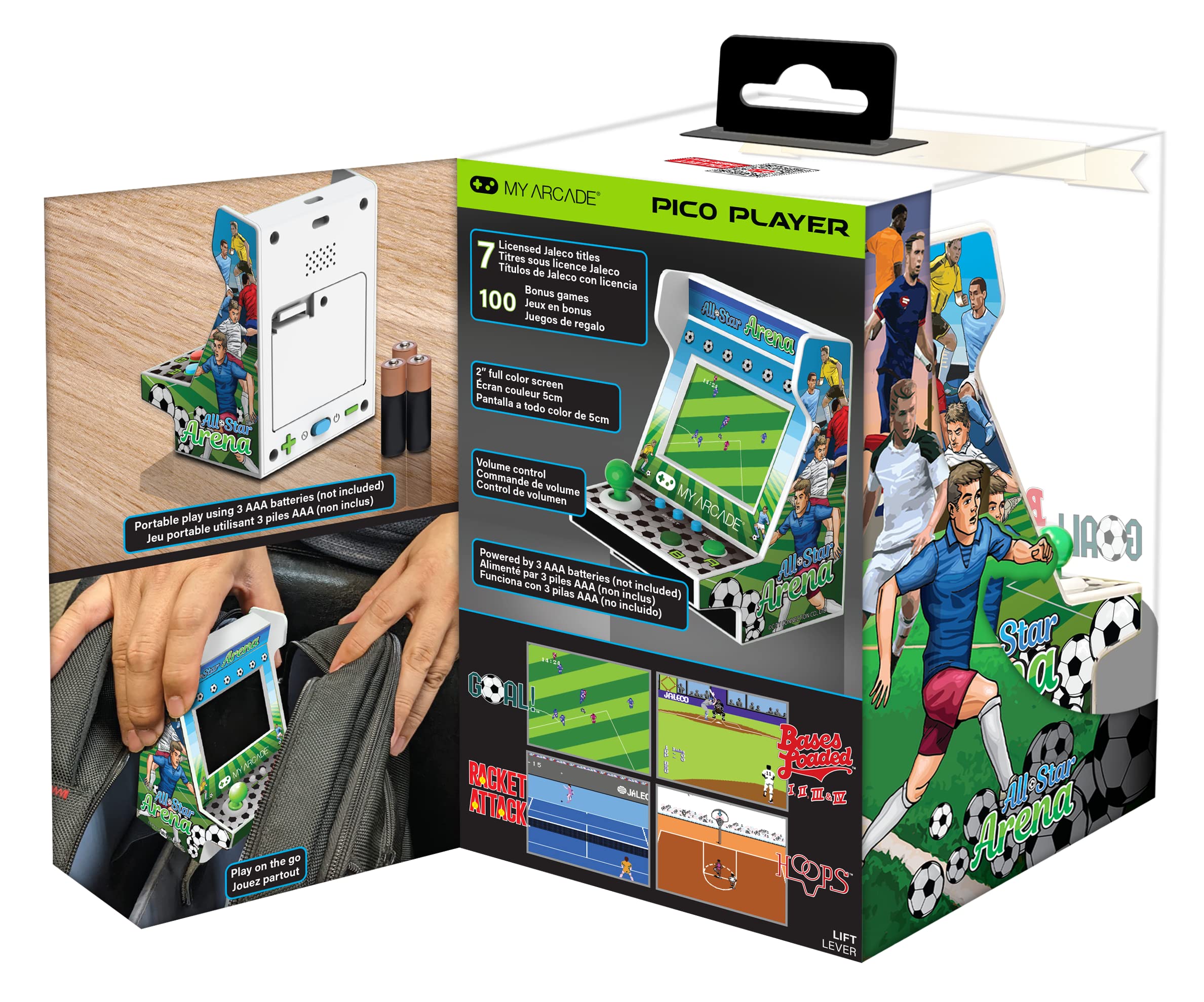 My Arcade All Star Stadium Pocket Player - Office Depot