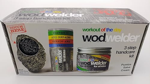 Miniatura 2 de Set de cuidado soldador WOD para atletas, removedor de callos, solución para piel seca, reparación de manos doloridas rasgadas, crema hidratante,