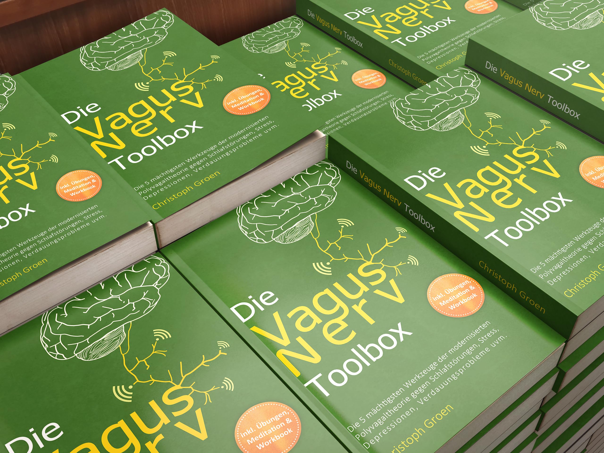 Die Vagus Nerv Toolbox: Die 5 mächtigsten Werkzeuge der modernisierten Polyvagaltheorie gegen Schlafstörungen, Stress, Depressionen, Verdauungsprobleme uvm. - inkl. Übungen, Meditation & Workbook