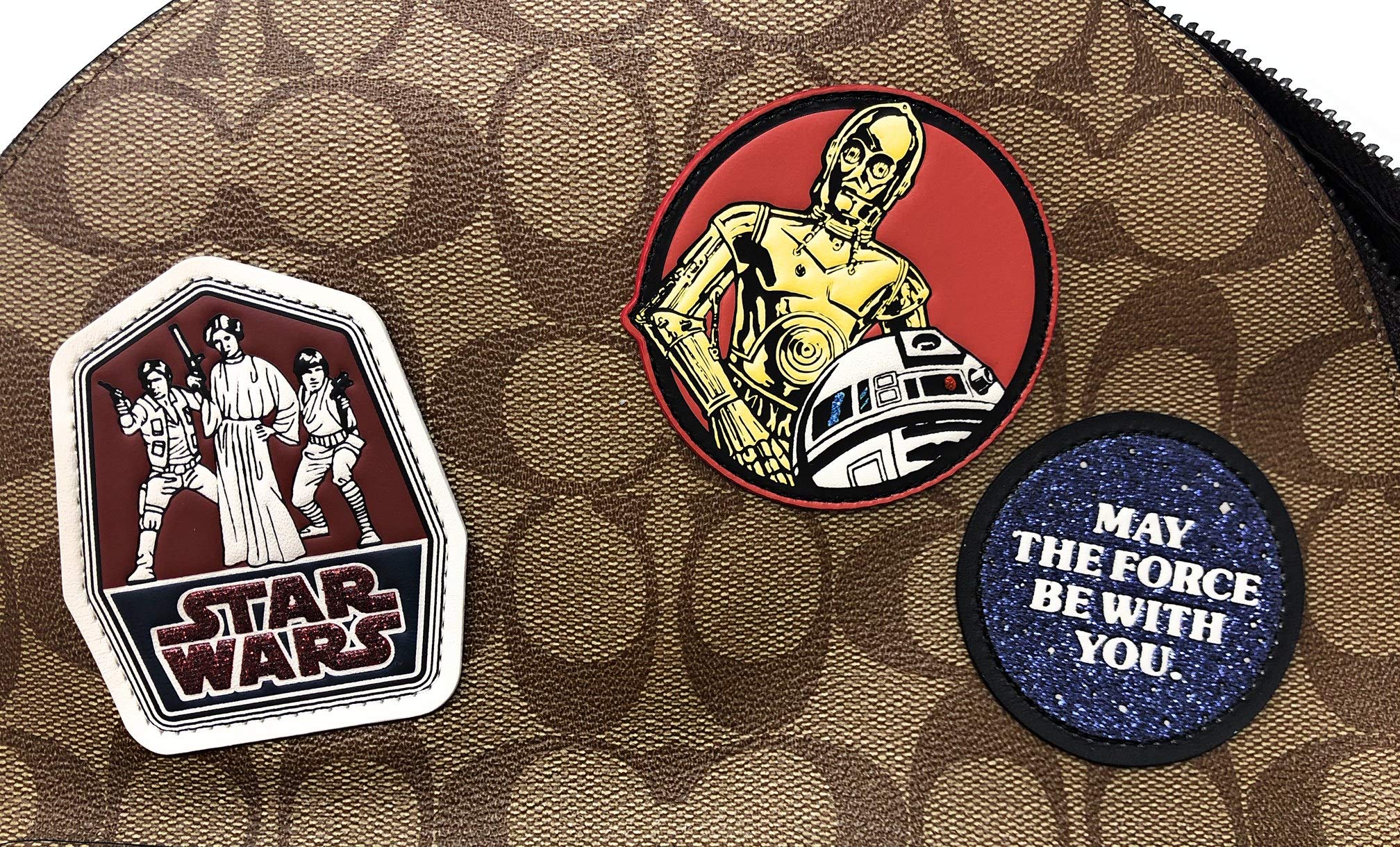 Star Wars X Coach Medium Charlie Backpack Book Shoulder Bag 