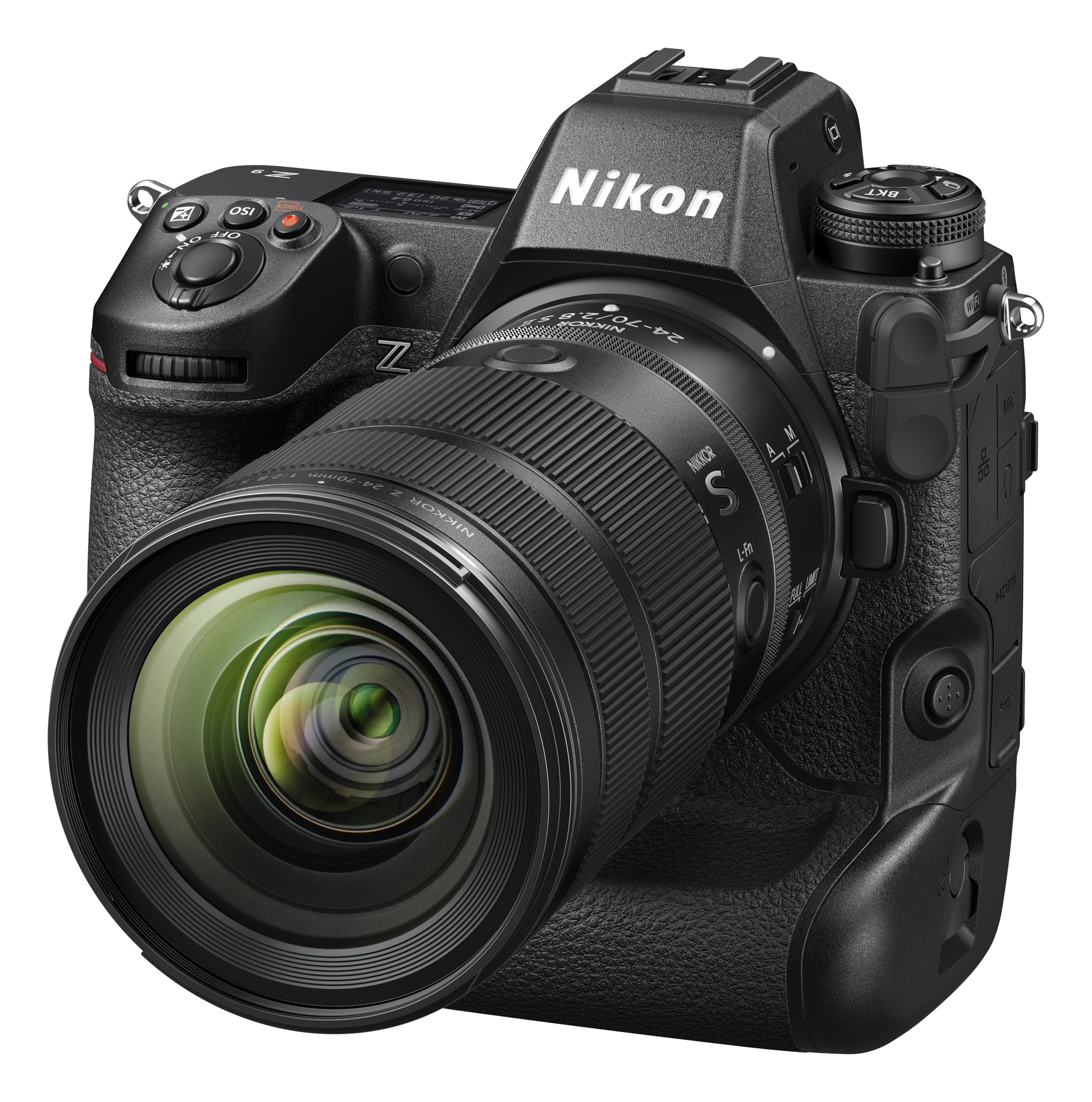 Nikon Nikkor Z 24-70 mm f/2.8 S II, Obiettivo per Nikon Z, Full Frame, Zoom Interno, Autofocus Rapido SSVCM, Anti-Riflesso, Bokeh Morbido, Leggero, Tropicalizzato, Nero [Nital Card: 4 Anni]