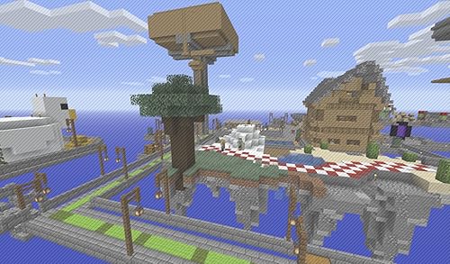 Sky World Fantasy - SkyBlock Maps and Addons For Minecraft PE