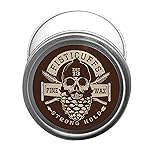 Fisticuffs Pine Scent Strong Hold Mustache Wax 1 Oz. Tin