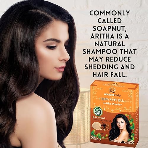 Miniatura 9 de AncientVeda Polvo índigo de color natural para coloración de cabello de henna negra y oscura tratamiento 100 orgánico USDA