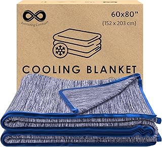 Everlasting Comfort Cooling Blanket for Hot Sleepers (60"x80")