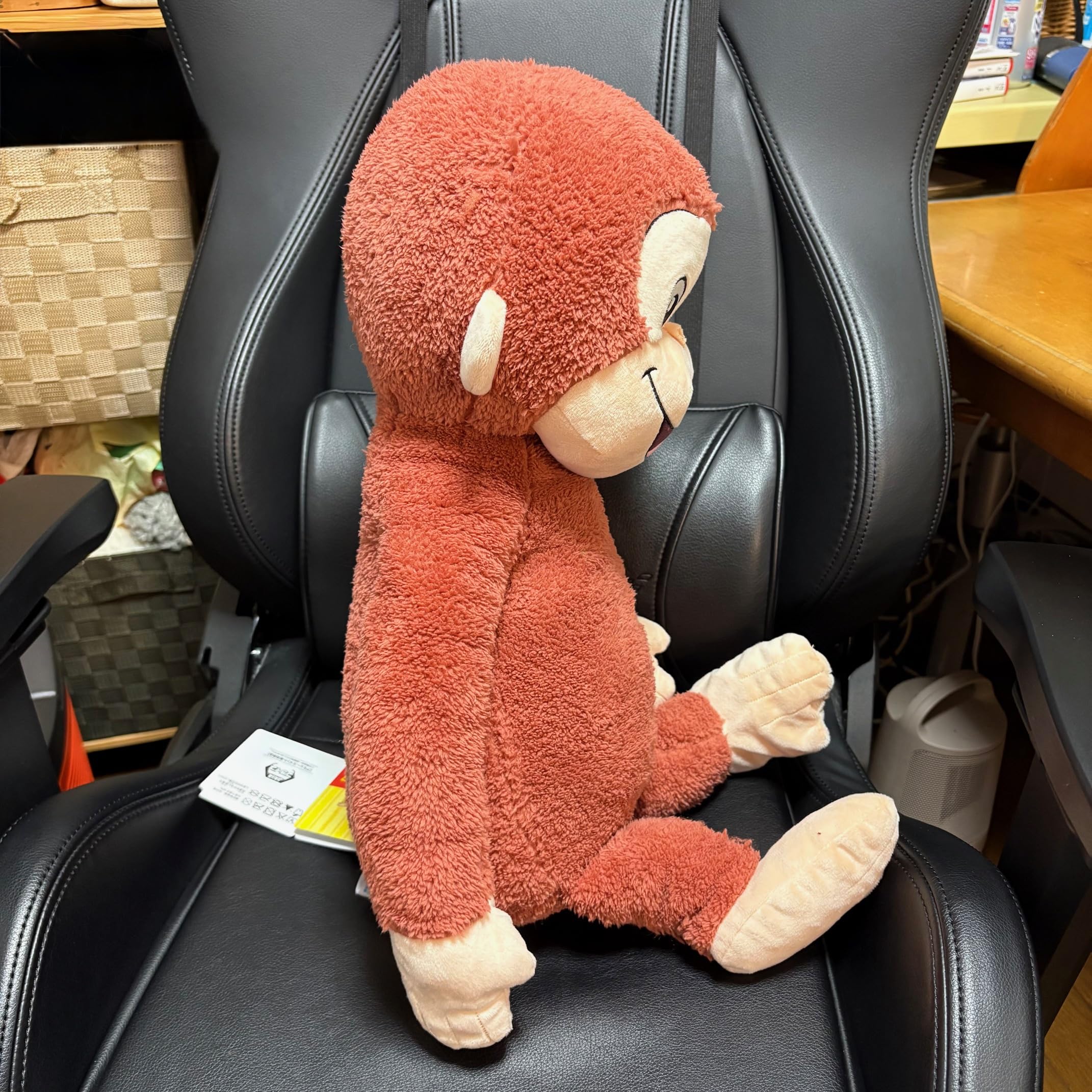 Amazon.co.jp: おさるの *ジョージ ぬいぐるみ スーパーラージ