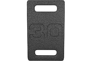 Signature Fitness Cast Iron Ruck Plate, Weighted Plate for Rucking, Swings, Squat,...