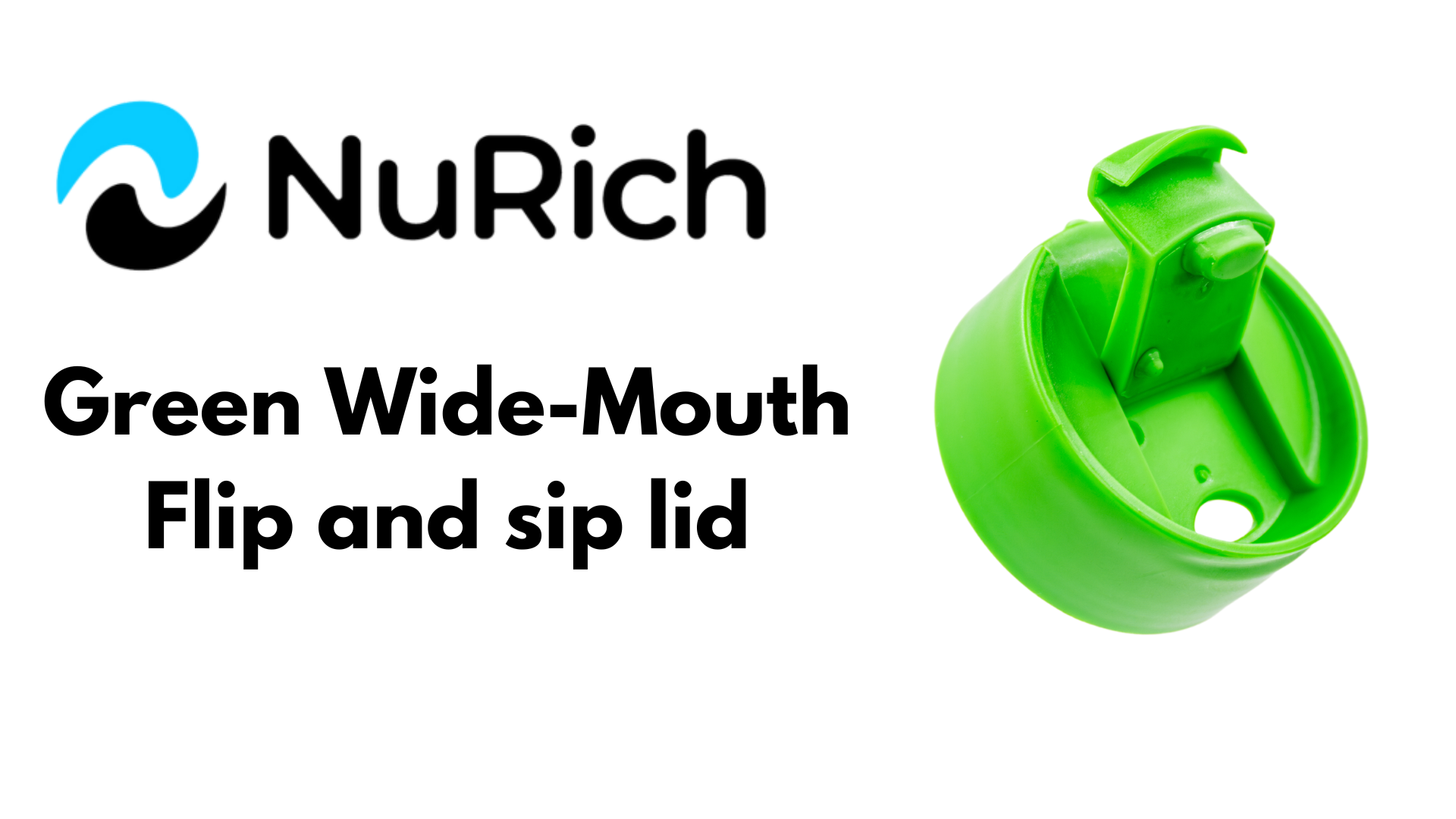 ｗａｔｅｒLｉｐ Amazon.com : NuRich Green Hydro Wide Mouth Flip and Sip
