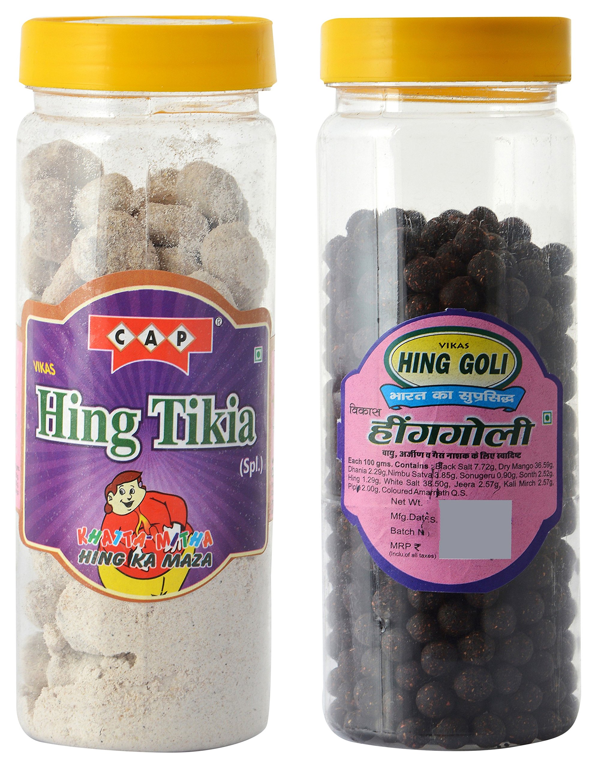 cap Hing Peda & Digesitve Hing Goli relief gas acidity Churan Combo - 380 Grams Total (Pack of 2) (B078NCLCRM) Amazon Price History, Amazon Price Tracker