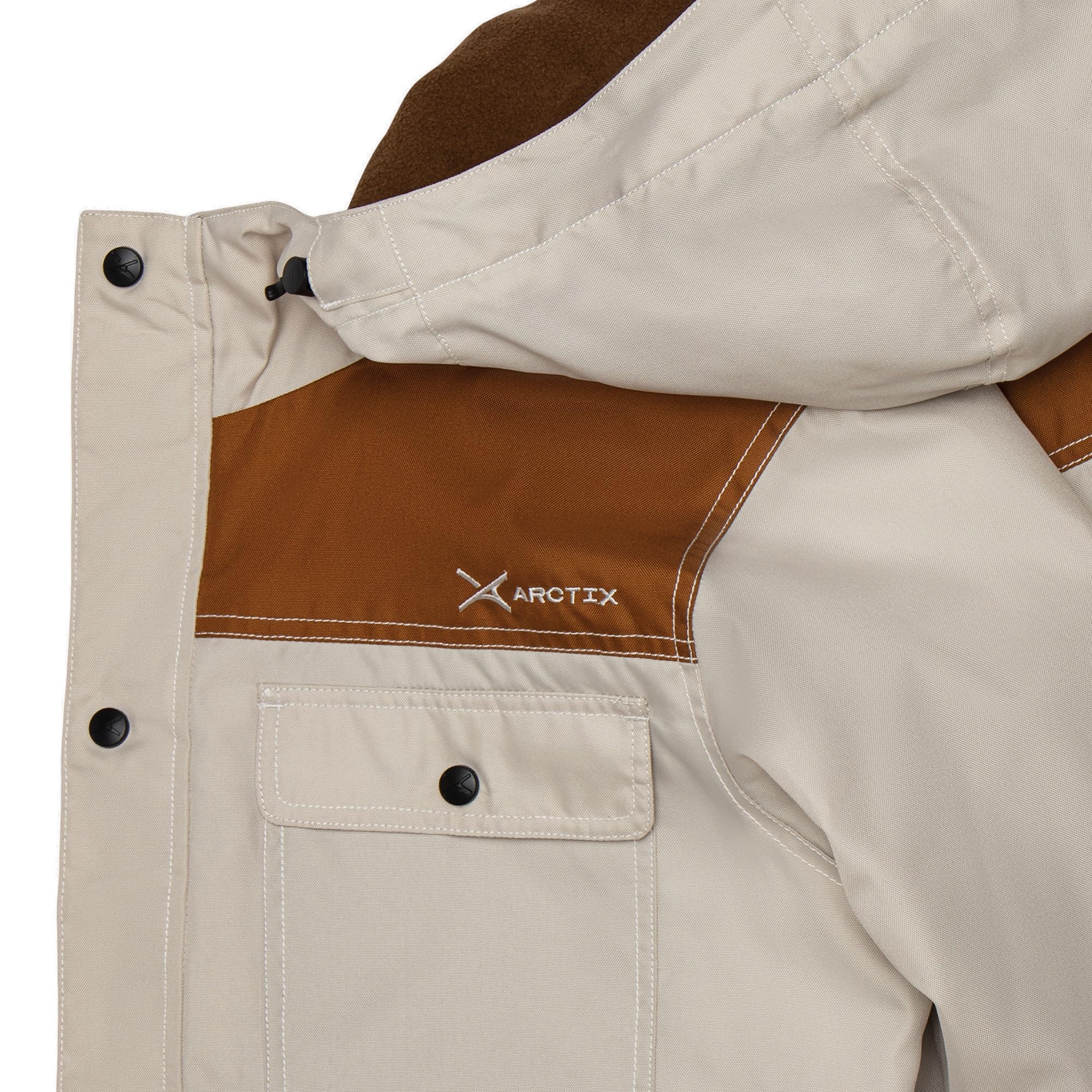 Arctix Fleece Lined Insulated Reinforced Performance Cold Weather Outdoor Jacket Giacca da Esterno in Pile Isolante Rinforzata per Il Freddo Uomo