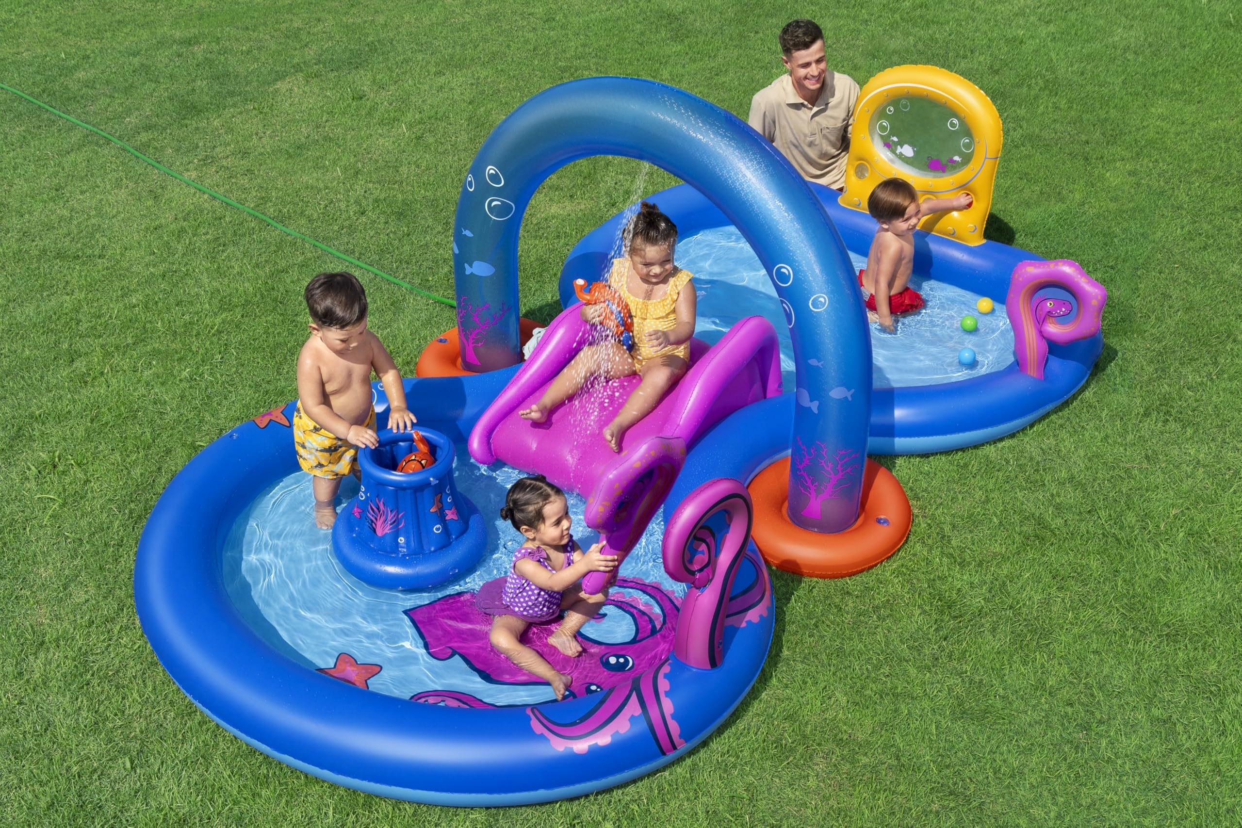 Bestway Centrum zabaw Sea Odyssey, 3,30 m x 1,88 m x 1,17 m