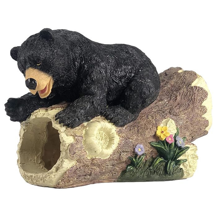 Curious Bear Dekorative Fallrohrverlängerung – Gartenfigur Für Dachrinnen, Wasserdicht, Bis 7,6x6 Cm