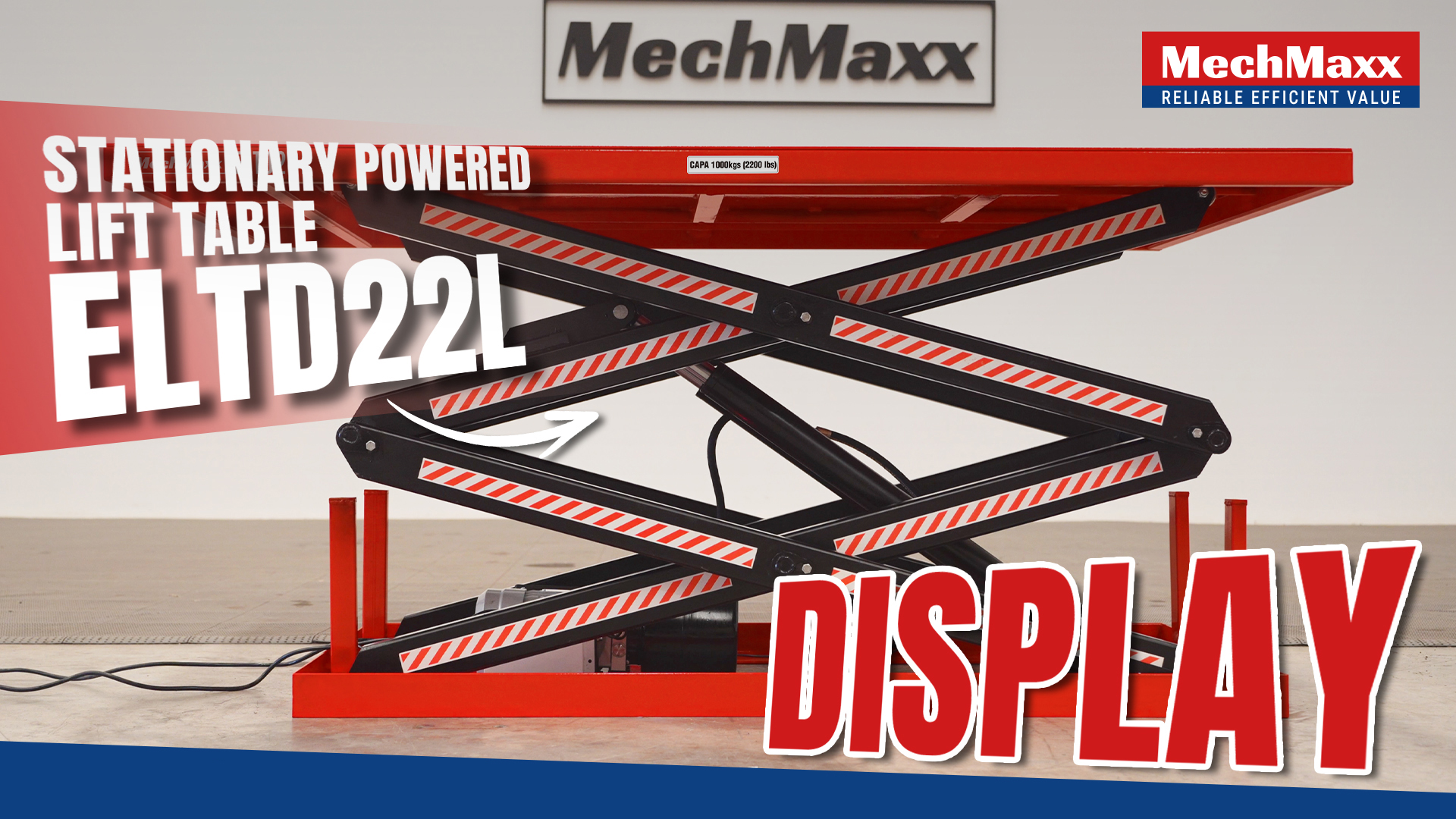 Amazon.com: Mechmaxx 2200 lbs Capacity Stationary Powered