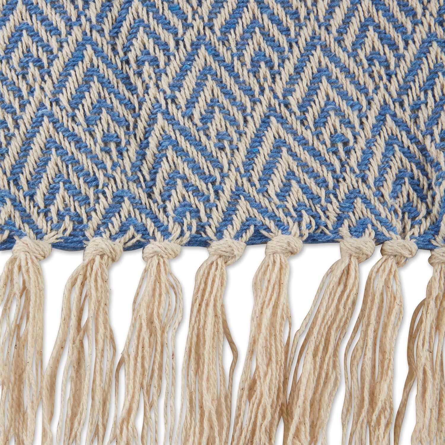 DII Diamond Throw Collection Cotton Woven, 50x60, Artichoke - Image 6