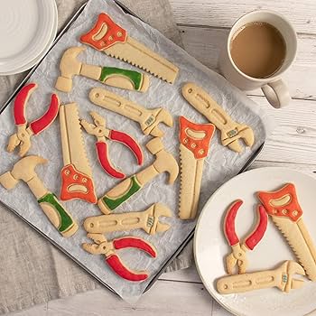 Amazon | BAKERLOGY 工具 クッキー型4個セット（レンチ・のこぎり