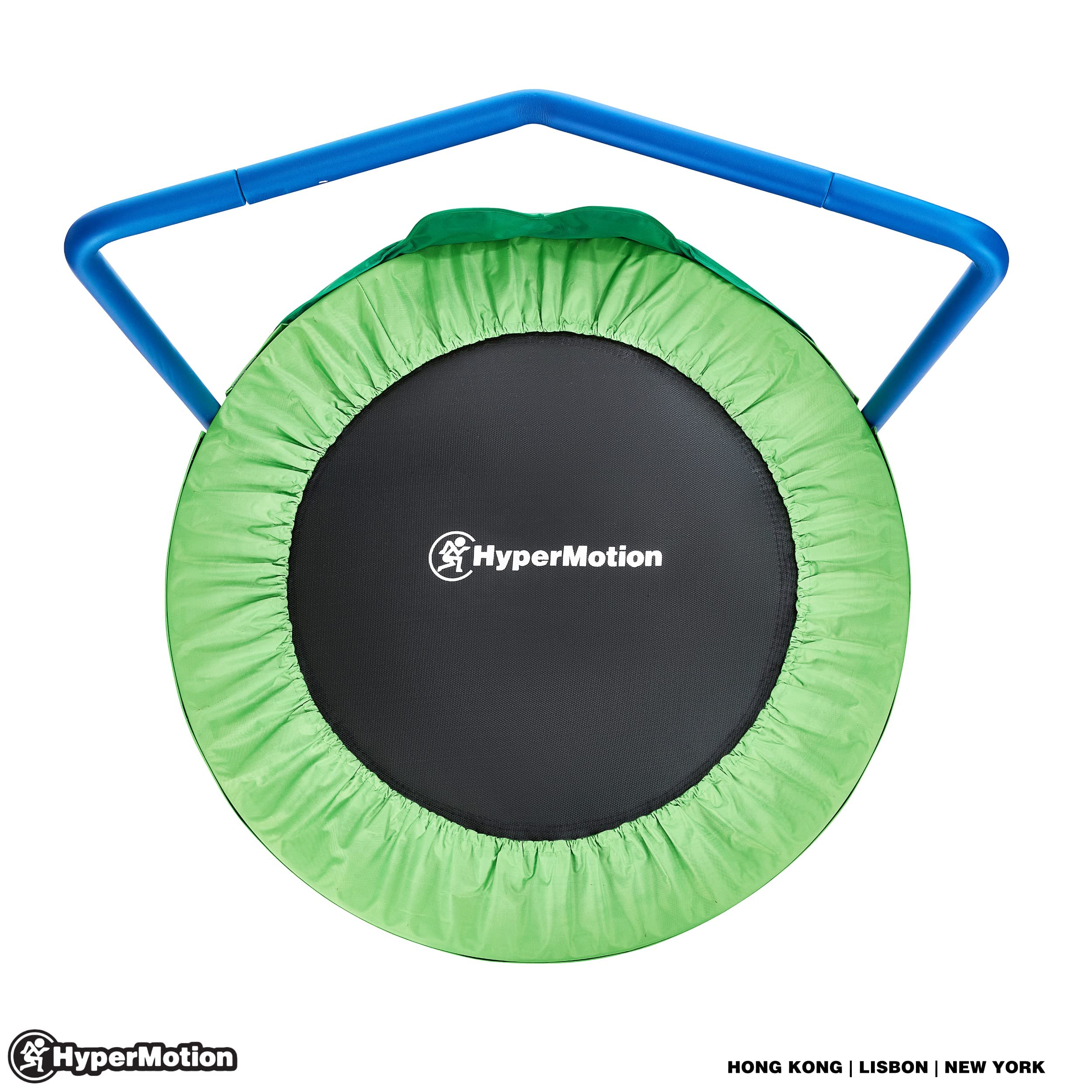 HyperMotion Trampoline pour Enfants âgés de 3 Ans Minimum et Adolescents, pour Sauter, Faire du Sport, pour intérieur, Appartement, extérieur, Jardin