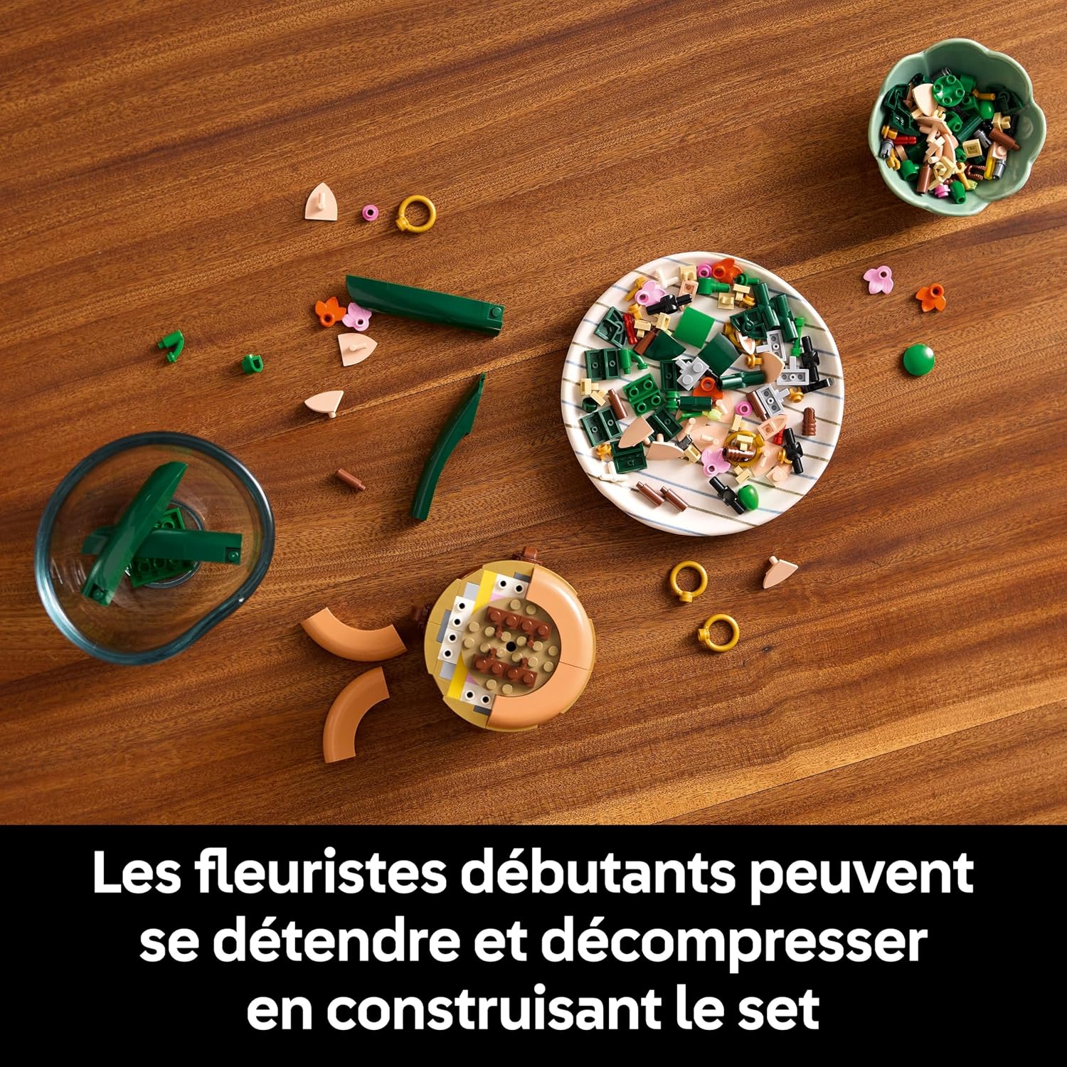 LEGO Botanicals L’Orchidée Miniature - Fleurs Artificielles pour Adulte Passionné.e de Nature - Plante avec Pot Style Terracotta - Décoration Intérieure - Idée de Cadeau pour la Fête des Mères 10343 — image 3
