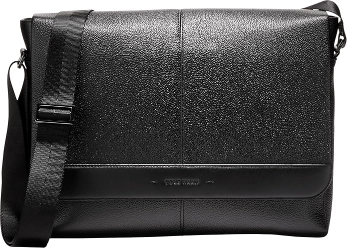 Triboro Messenger laptop bag with padded 16 inch sleeve