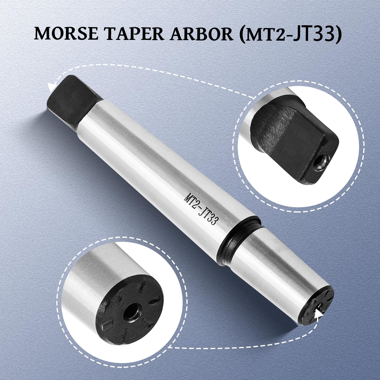Mandrino per trapano senza chiave da 1/32" - 5/8" JT33 MT2