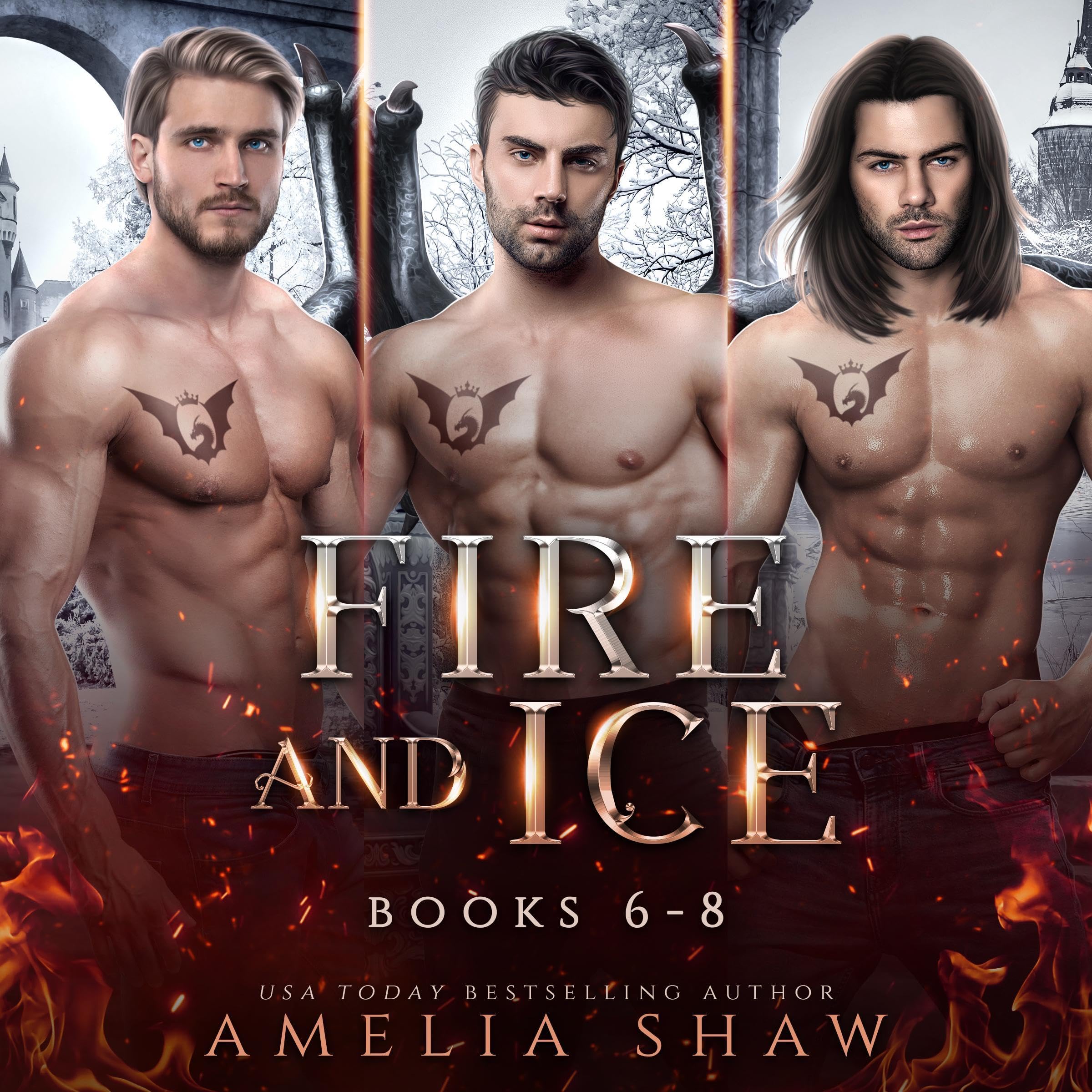 Cover art for Fire and Ice, Books 6-8