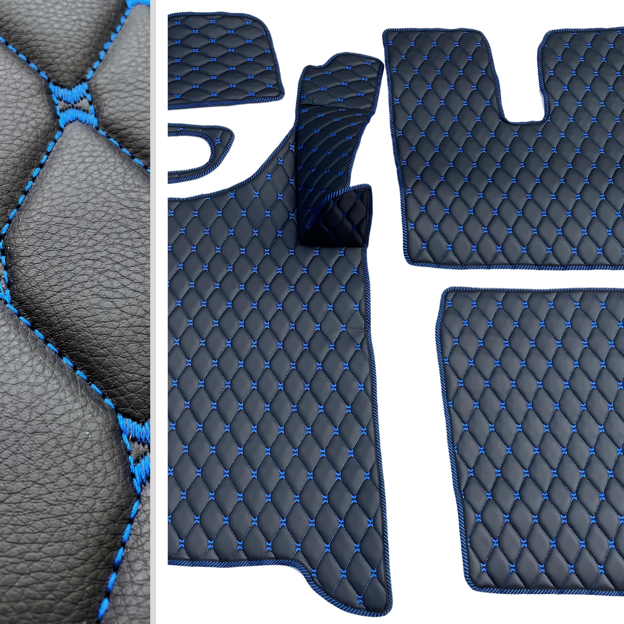 Alfombrillas para camión/Tapetes compatibles con Man TGX - Elegante Acolchado