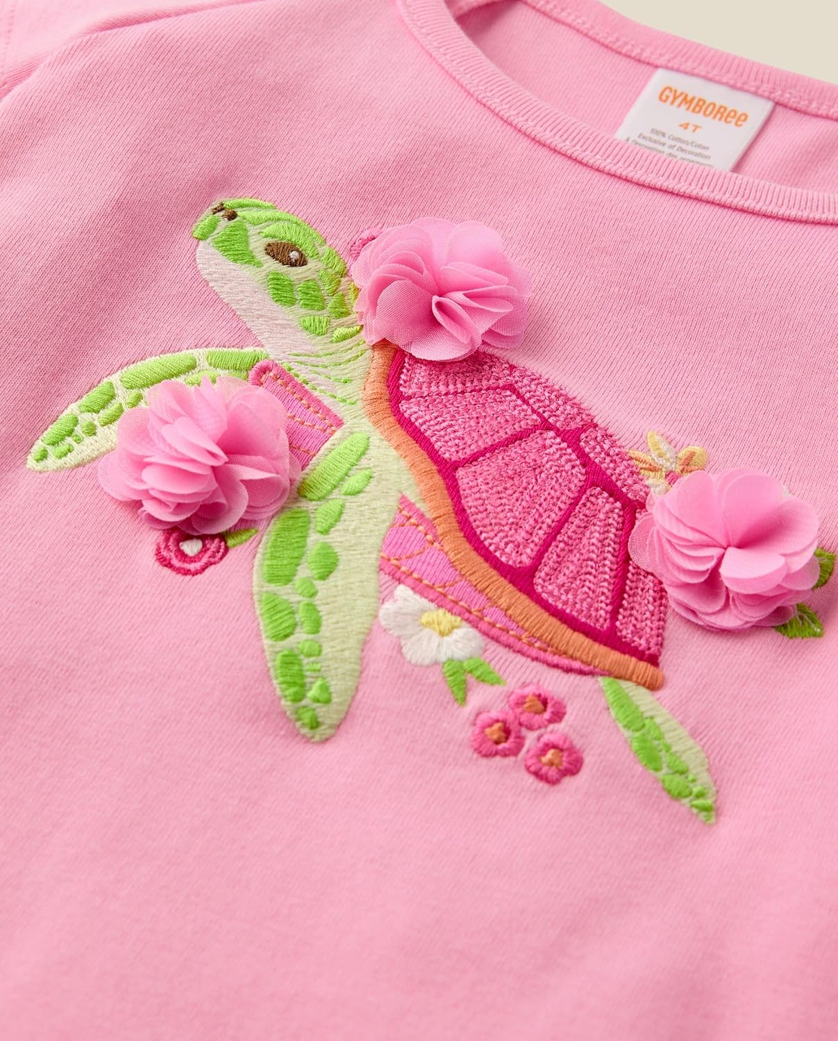 Gymboree Girls and Toddler Embroidered T-Shirt
