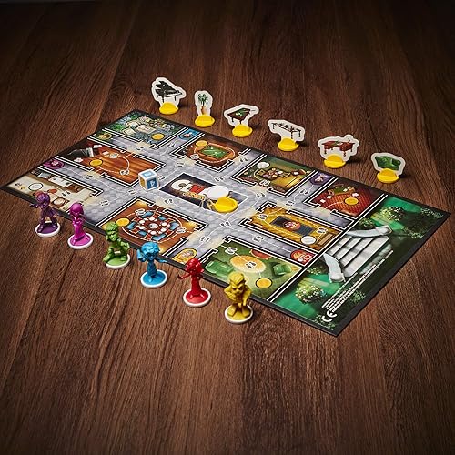 Miniatura 11 de Hasbro Gaming Clue Junior Juego de mesa para niños de 5 años en adelante, Case of The Broken Toy, juego clásico de misterio para 2-6 jugadores